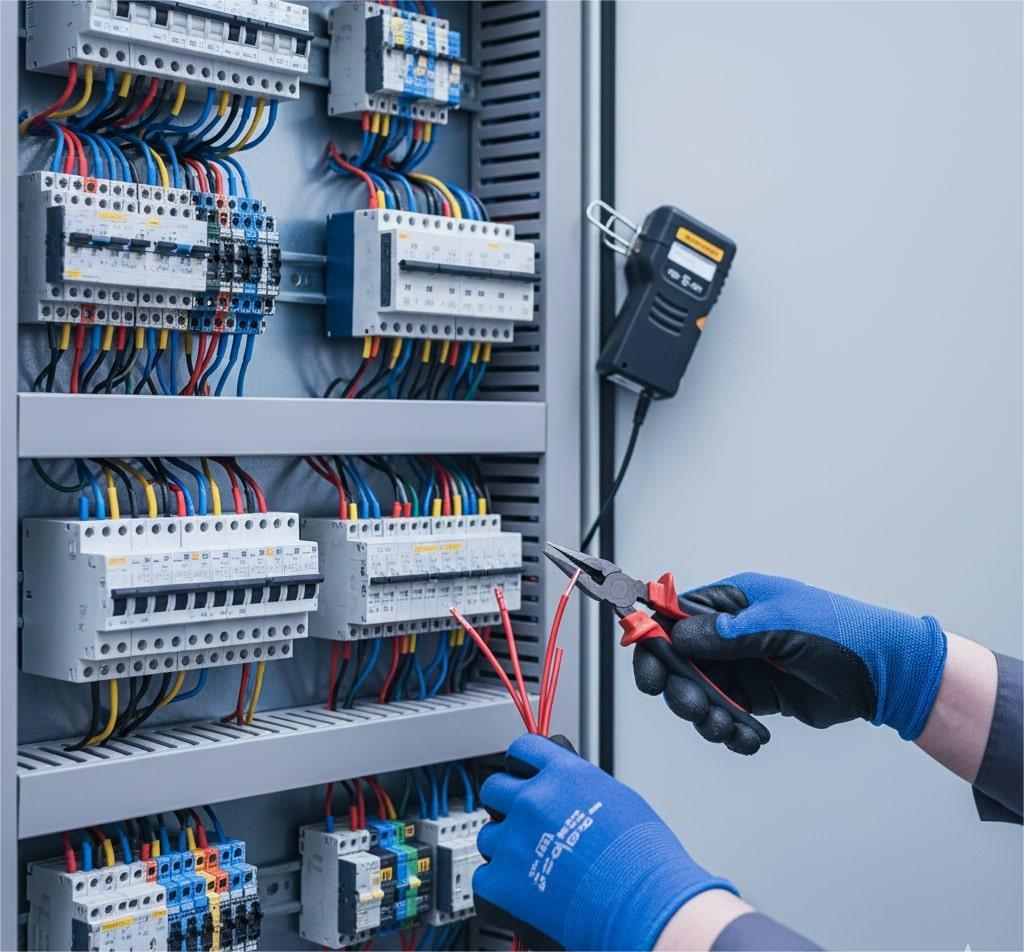 Electrical control panel 4