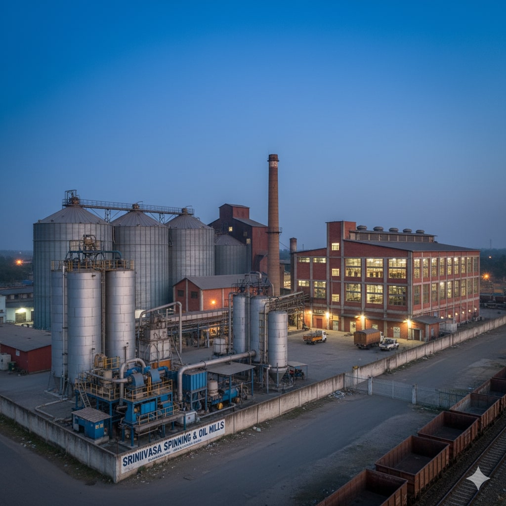 Srinivasa Spinning & Oil Mills logo